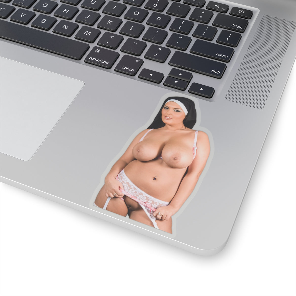 Nude Nun Sticker
