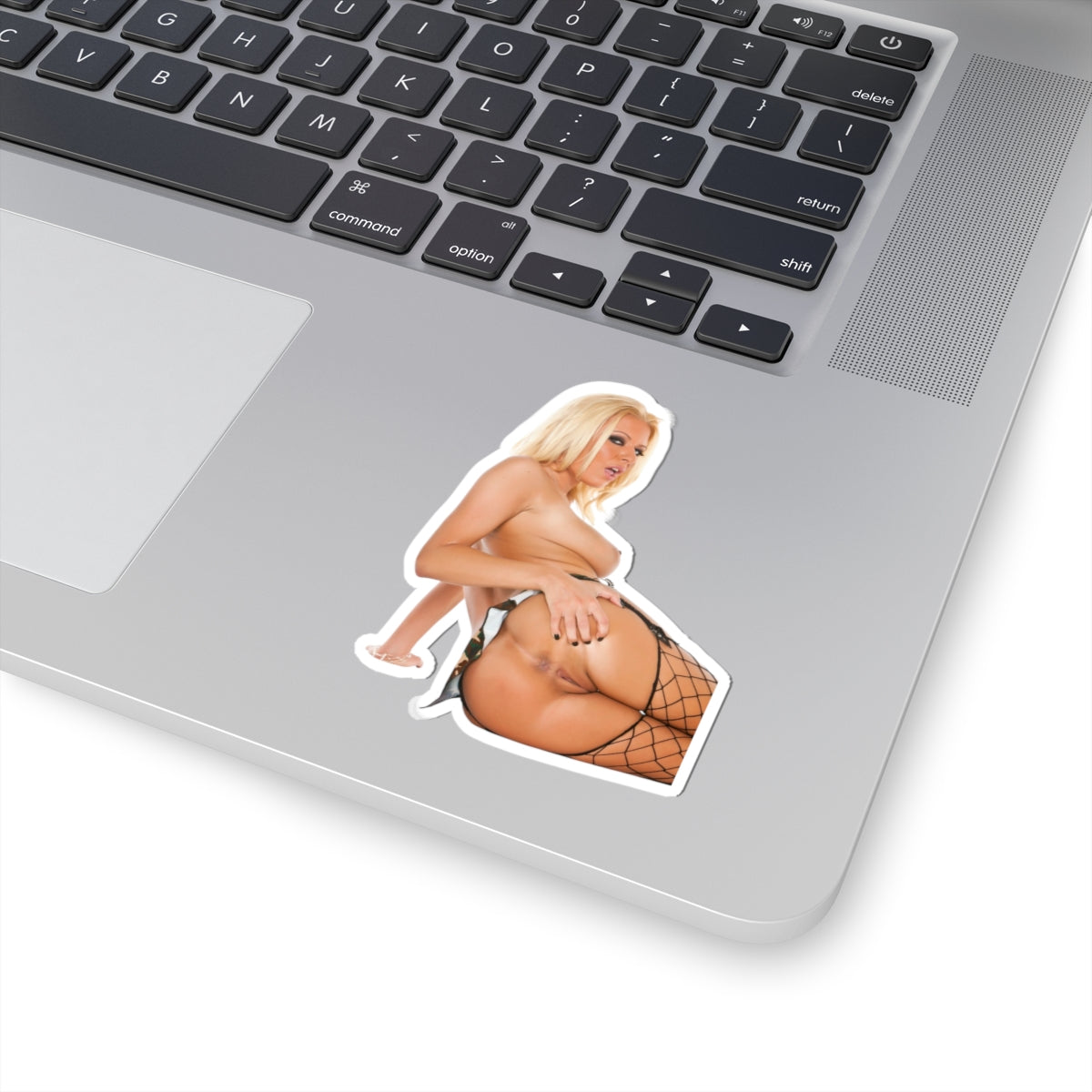 Sexy Blond Girl Erotic Sticker