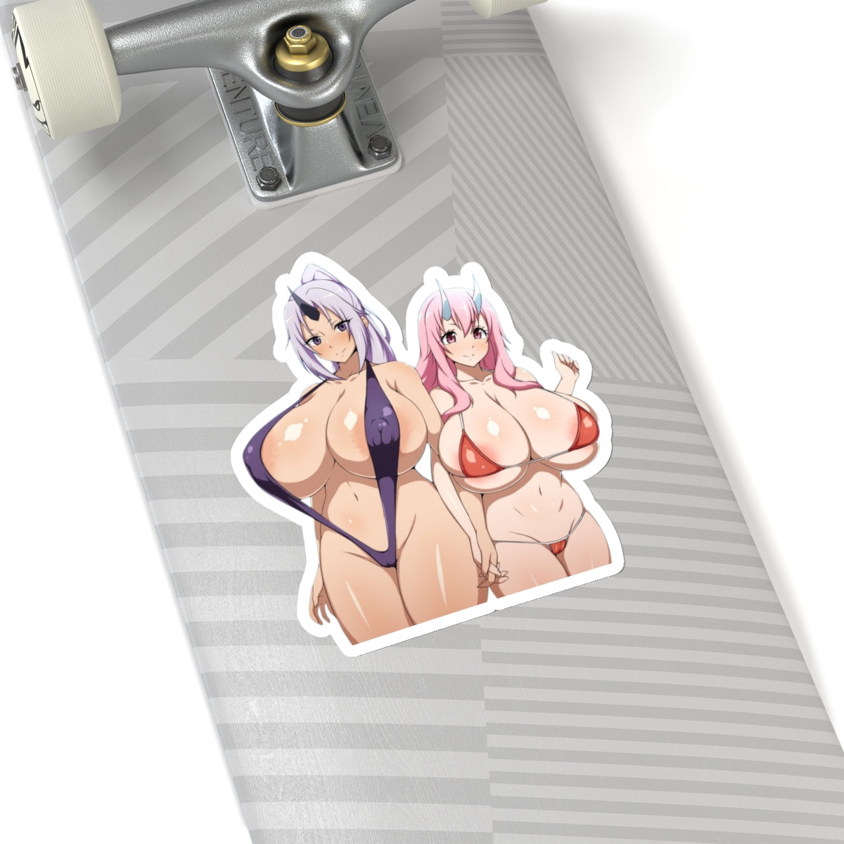 Shion Shuna Sticker Sexy Anime Girls Hot Manga Girl Kawaii Waifu Anime Sticker Manga Sticker Transparent Vinyl Stickers,E71