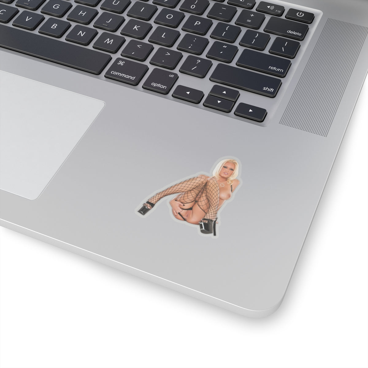 Sexy Blond Girl Nude Sticker