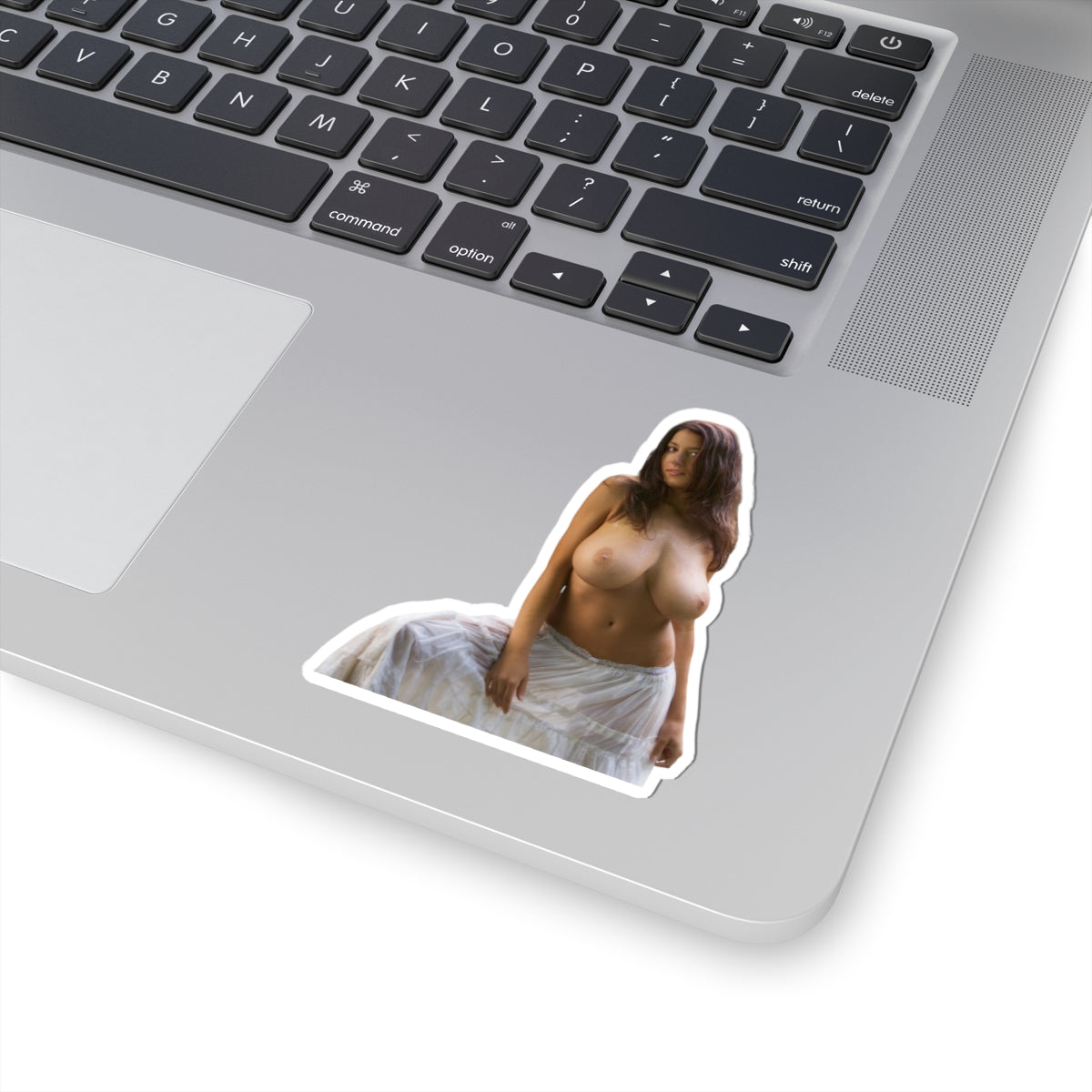 Busty Girl Sticker