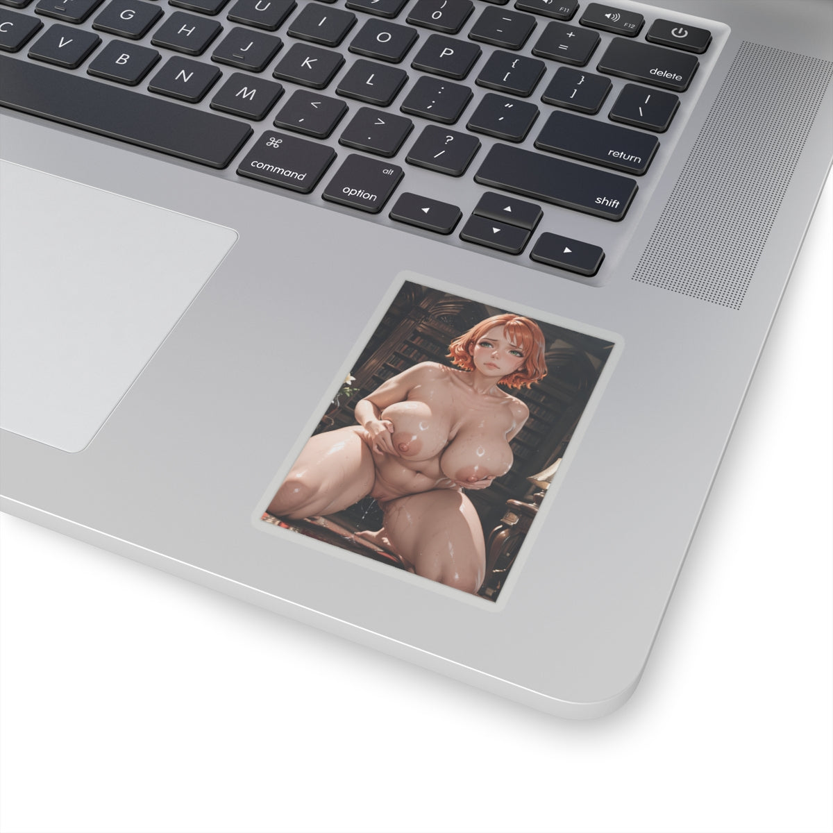 Sexy Red Hair Girl Sticker Hentai Anime Stickers