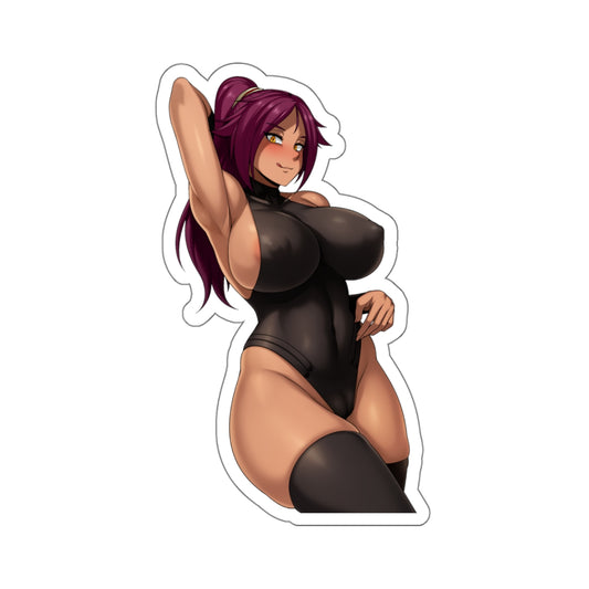 Yoruichi Sticker Cute Sexy Anime Girl Ecchi Lewd Stickers E745