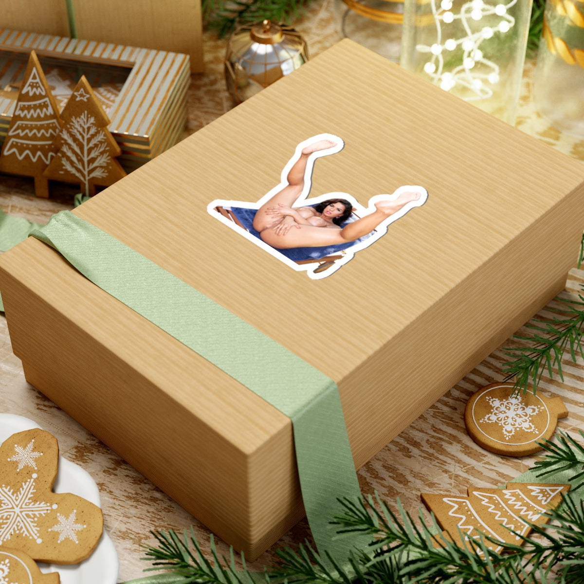 chloe lamour Naked Sticker Sexy Girl Nude Pinup Stickers
