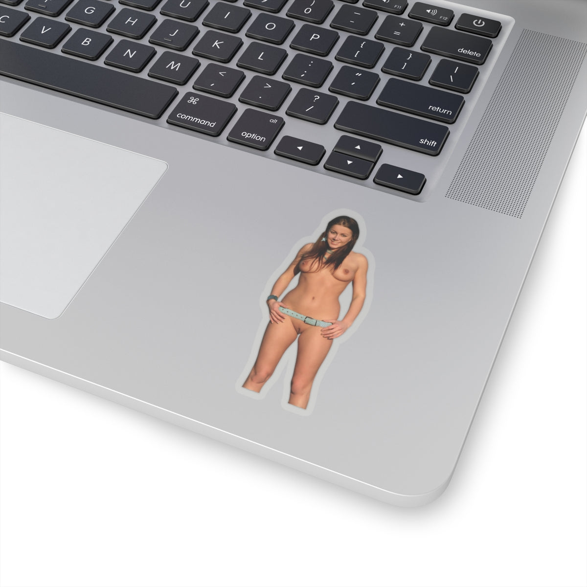 Naked Model Sticker Pinup Uncensored Stickers