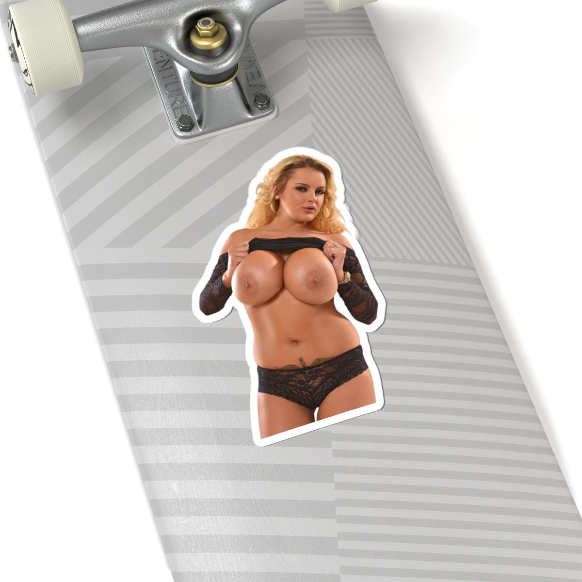 Huge Tits Girl Sticker