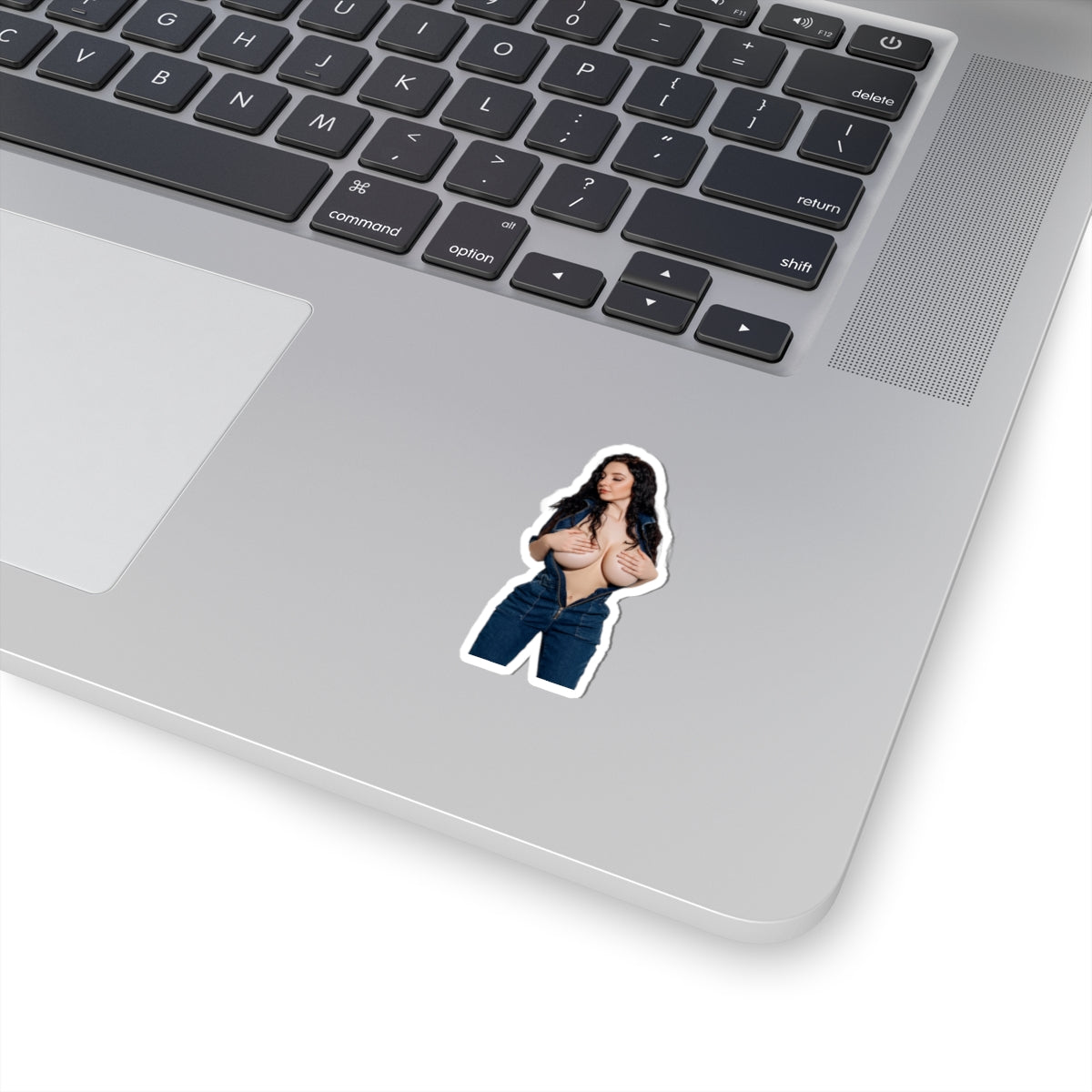 Big Tits Laurine Model Stickers Sexy Girl