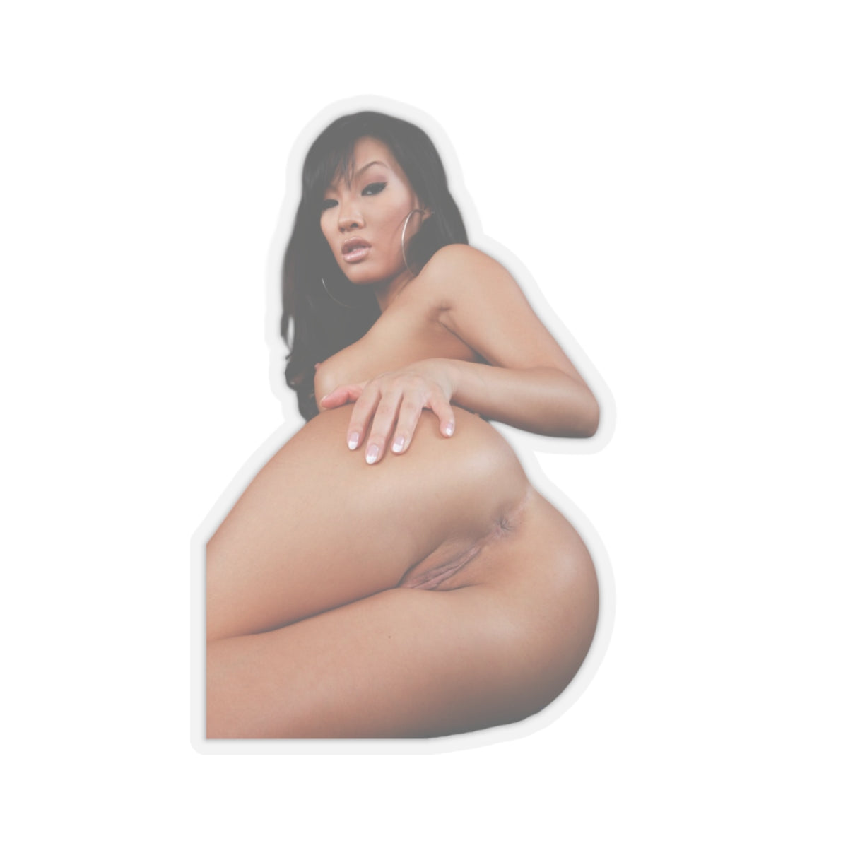 Asian Girl Sticker Sexy Women Stickers