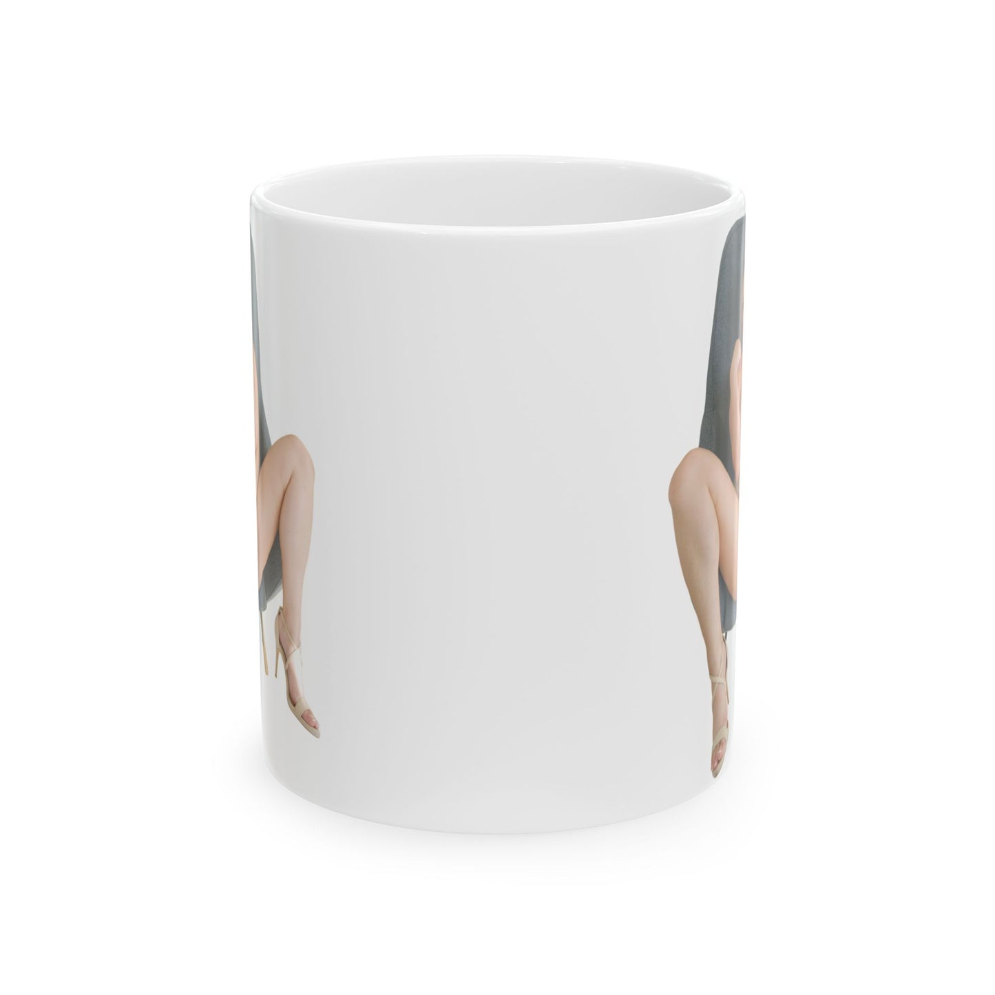 Naked Girl Big Tits Model Sexy Women Uncensored Mugs Ceramic Mug, (11oz, 15oz)