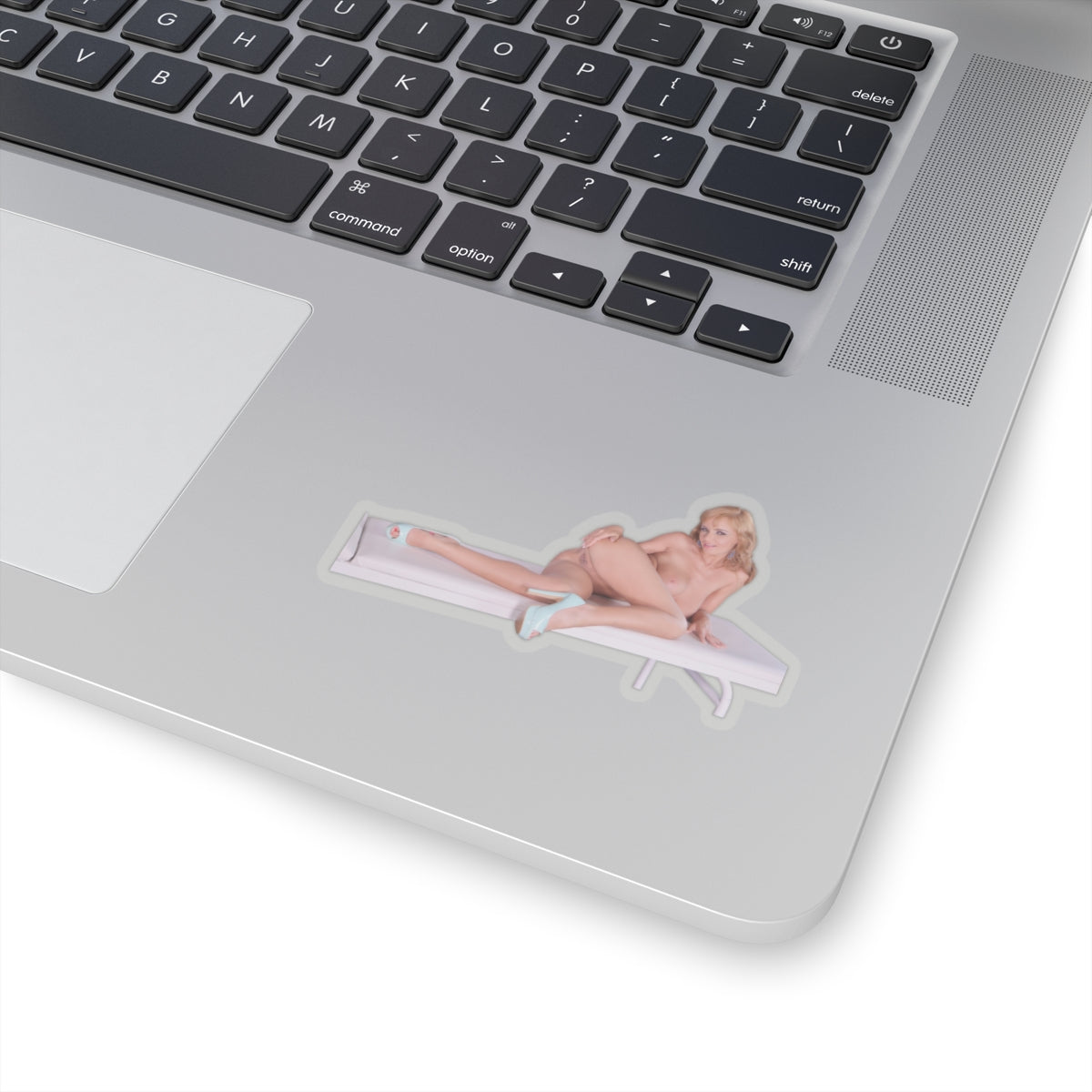 Naked Model Sticker