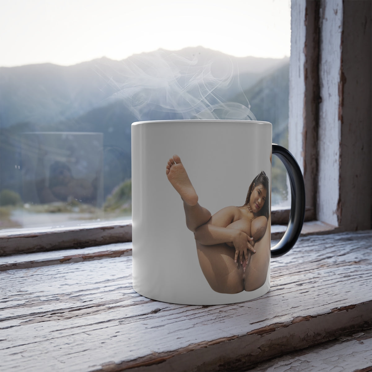 AA Color Morphing Mug 11oz Sexy Naked Girl Color Changing Mug Uncensored Mugs