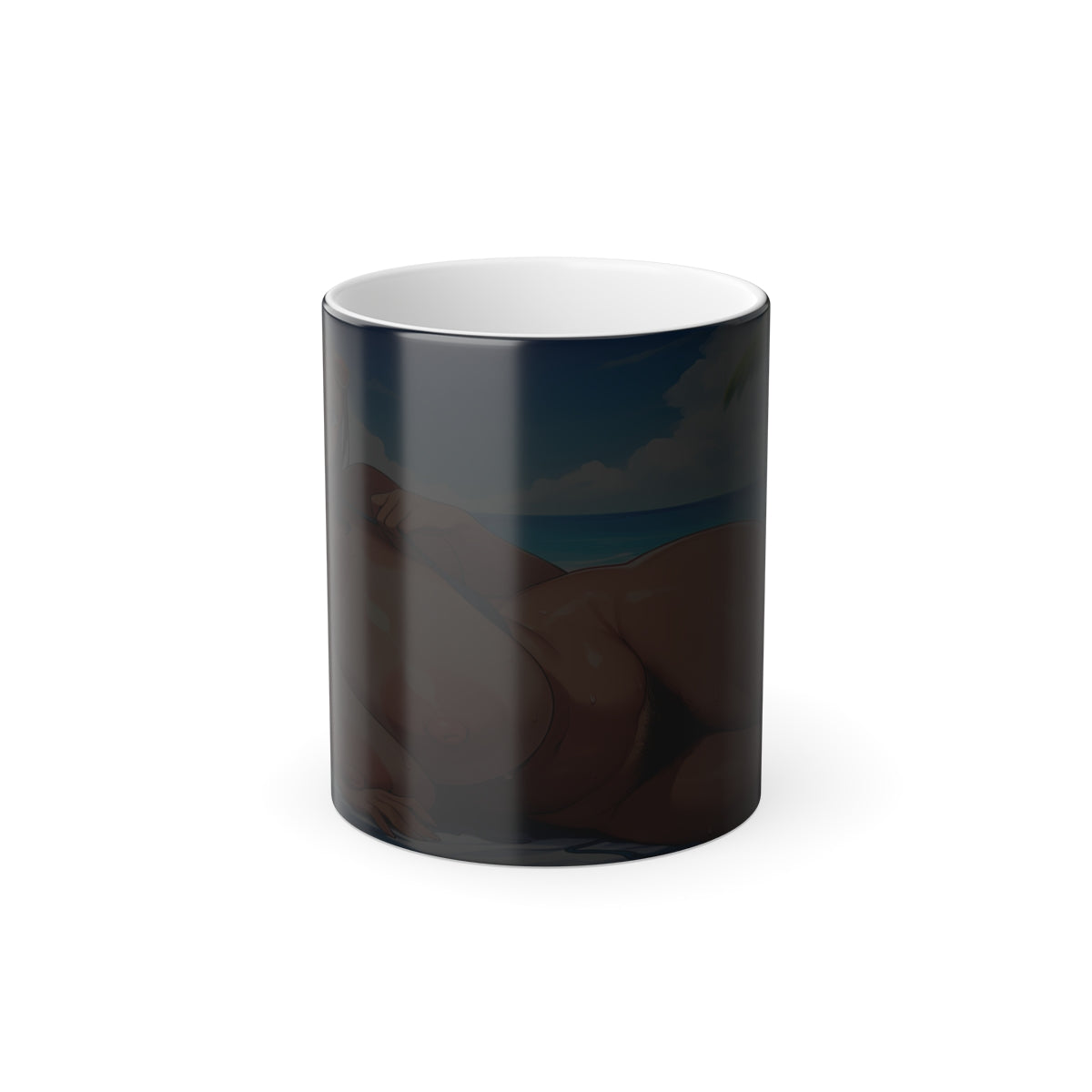 Big Tits Anime Girl Color Morphing Mug 11oz Hentai Cups