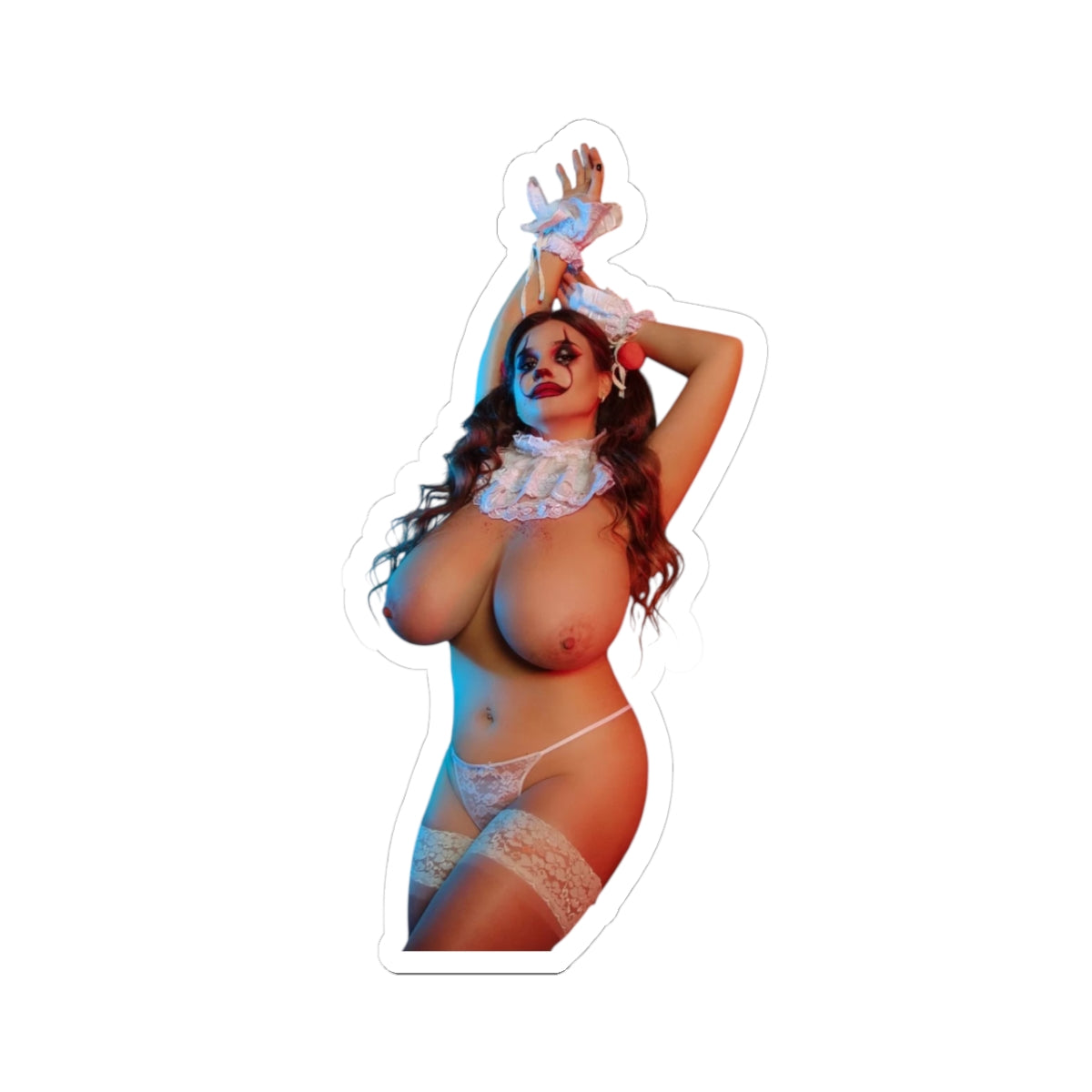 Big Tits Clown Girl Decals