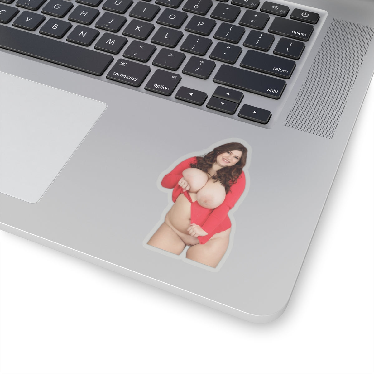 Thick Curvy Girl Big Boobs Women Sticker