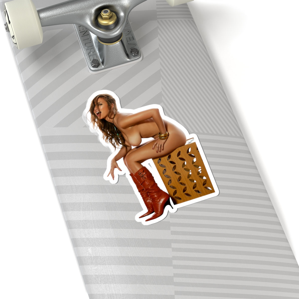 Sexy Vintage Girl Sticker Retro Pinup Woman Decal