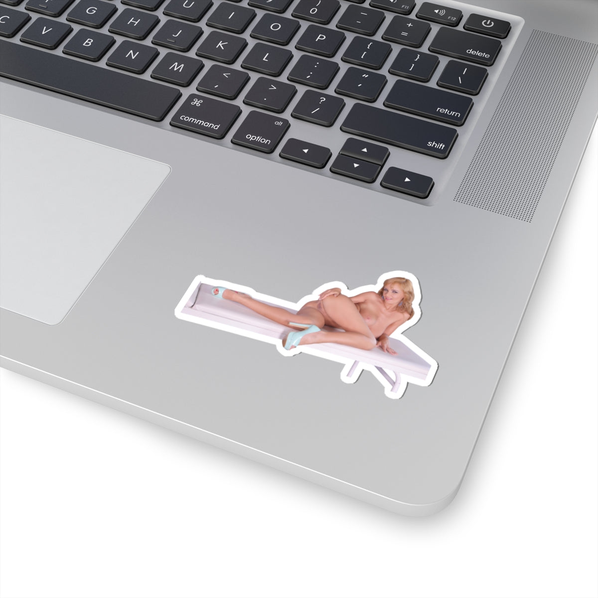 Naked Model Sticker