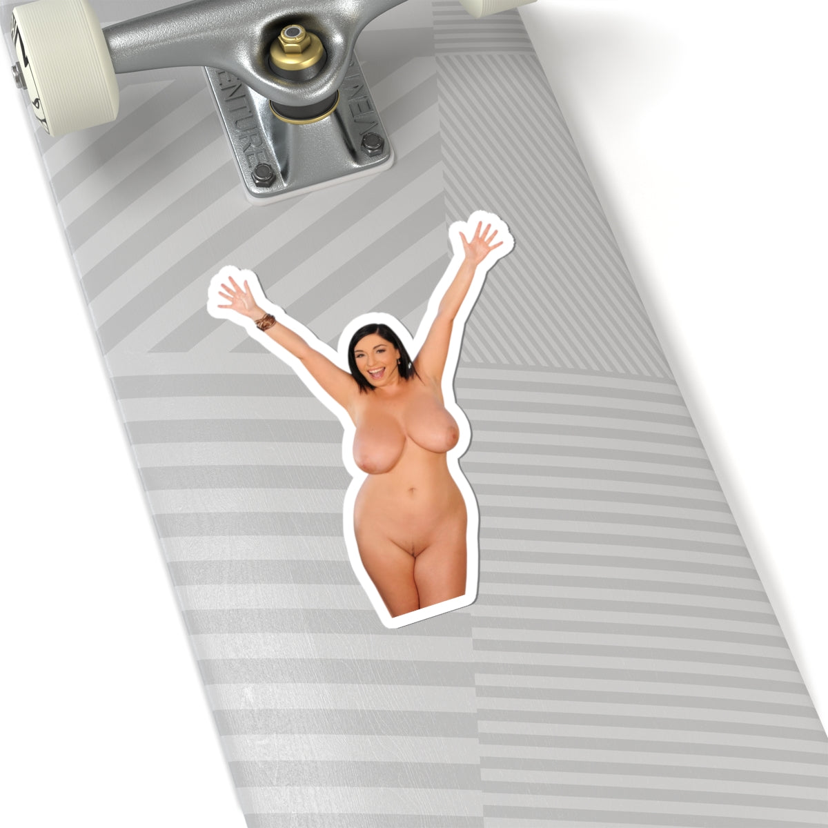 Voluptuous Pinup Woman Sticker Vinyl Decal Adult Art Design