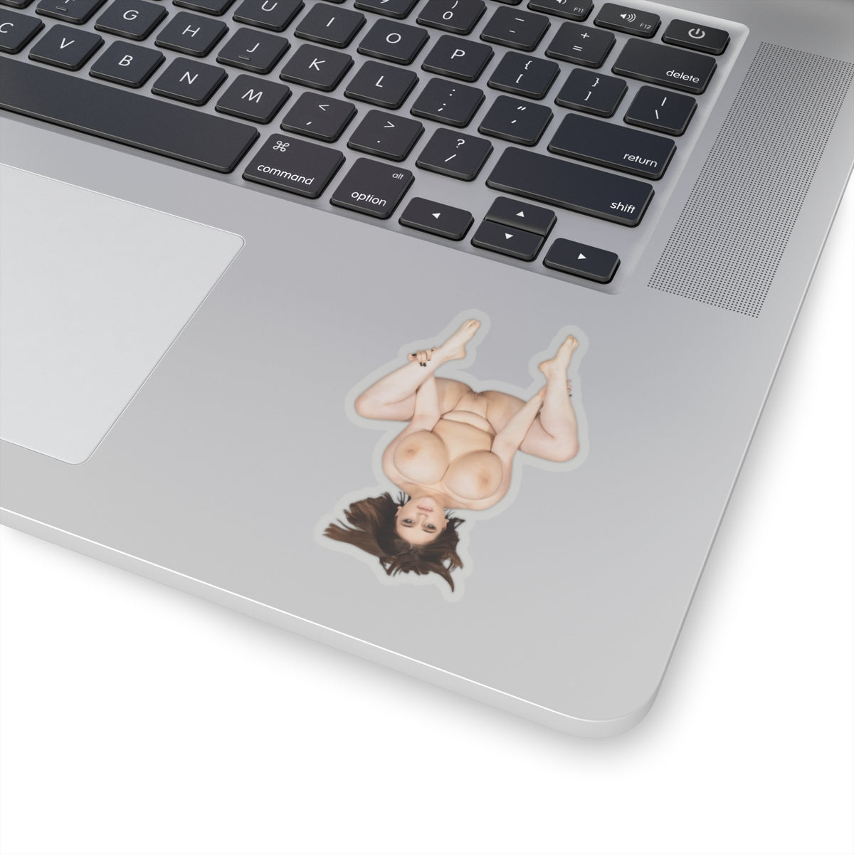 Big Breast Naked Model Sticker