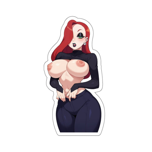 Cartoon Sticker,Cartoon Girl Sticker,Cartoon girl stickers,Funny Stickers,Mature Stickers,Laptop Cartoon Stickers,E944