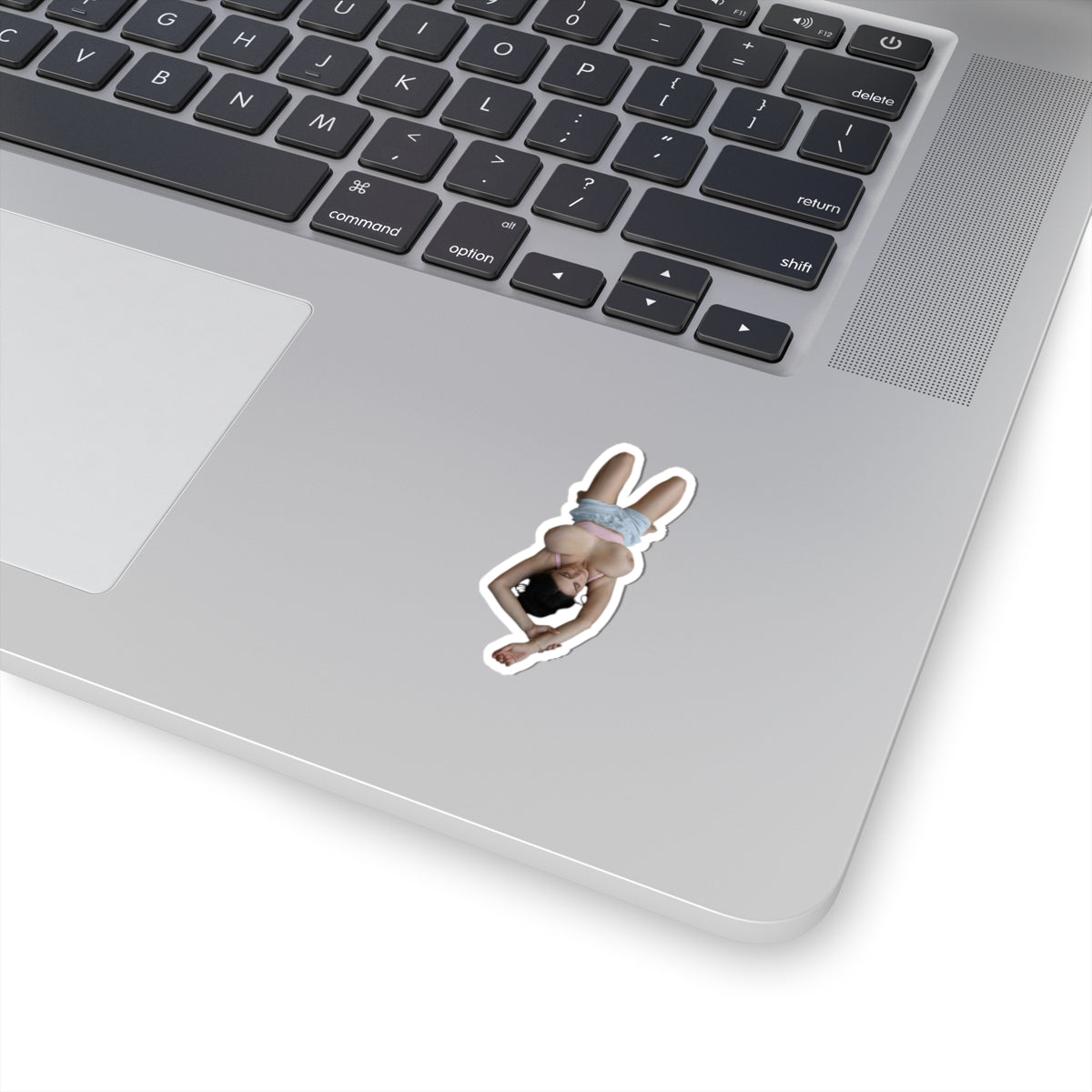 fitness woman vinyl stickers