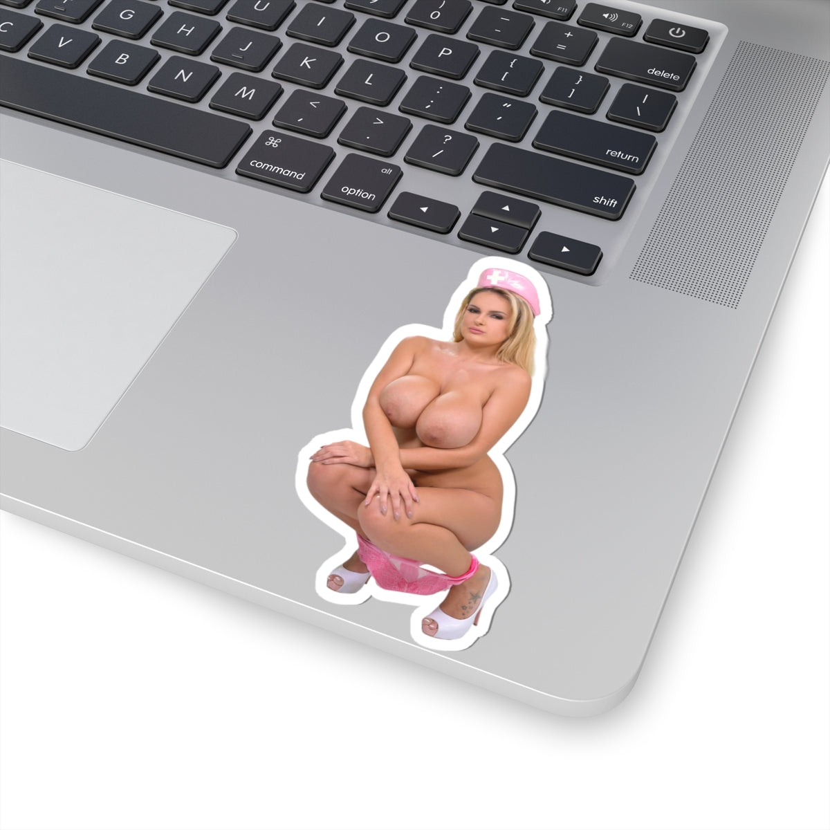 Katie Big Tits Sexy Girl Sticker