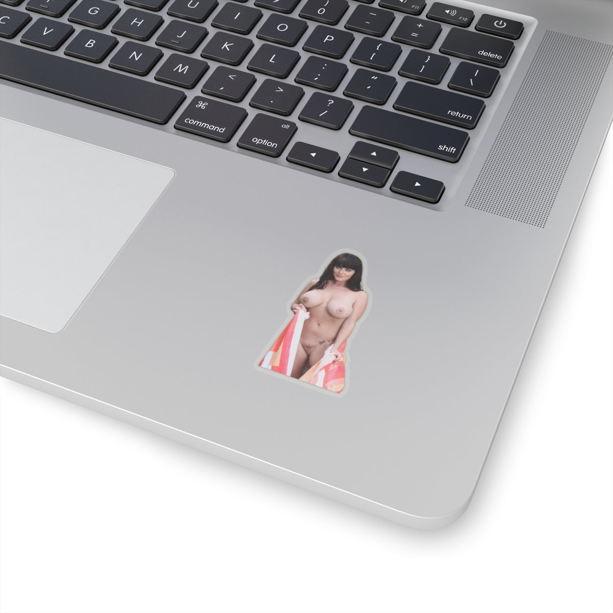 Beautiful Female Sticker, Sexy Girl With Gorgeous Eyes, Woman in Towel Pinup Decal,Mature Stickers