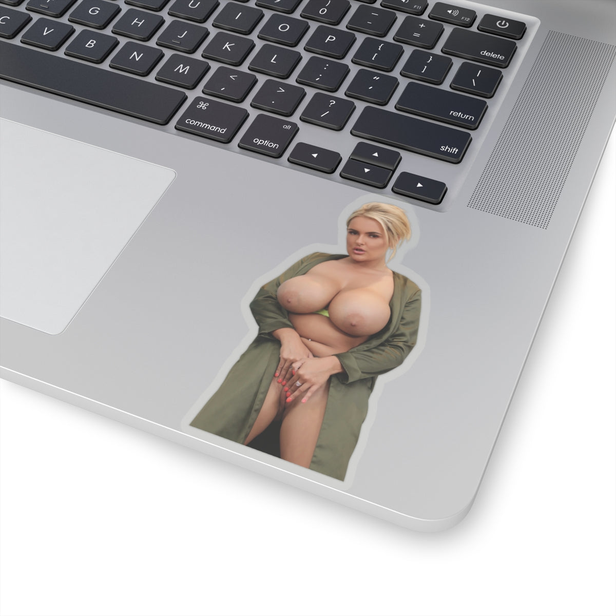 Big Tits Blond Girl Sticker Stickers For Him
