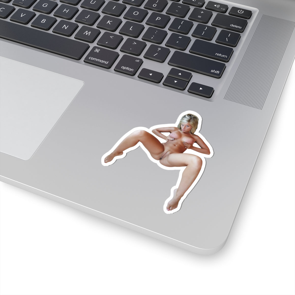 Funny Naked Girl Sticker Adult Humor Vinyl Decal