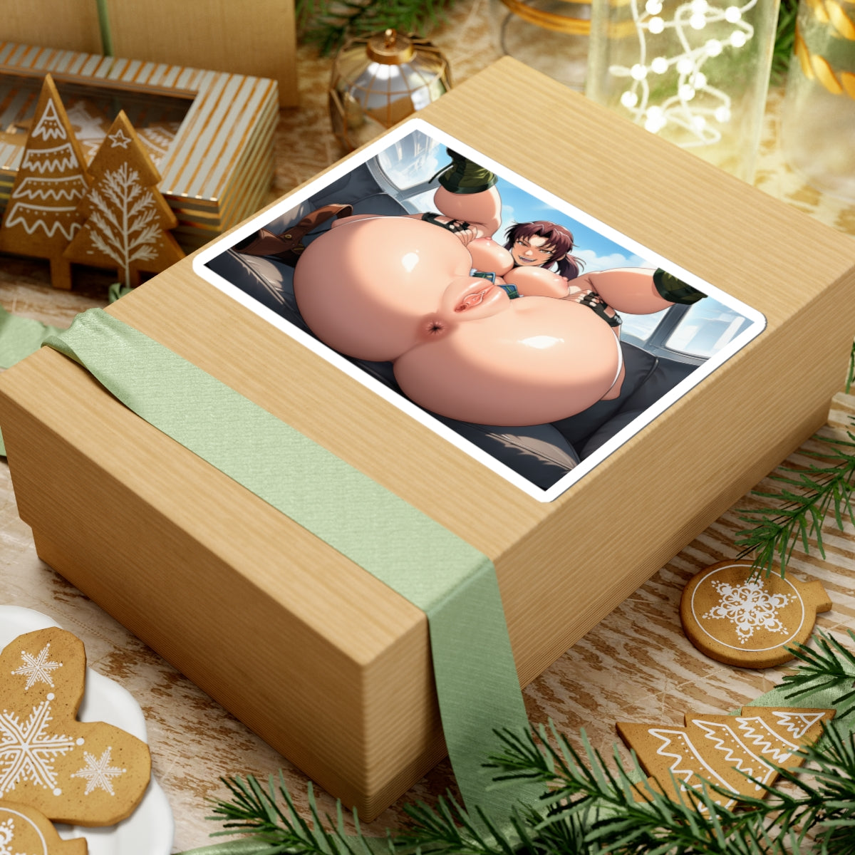 Anime Popular Girl Sticker