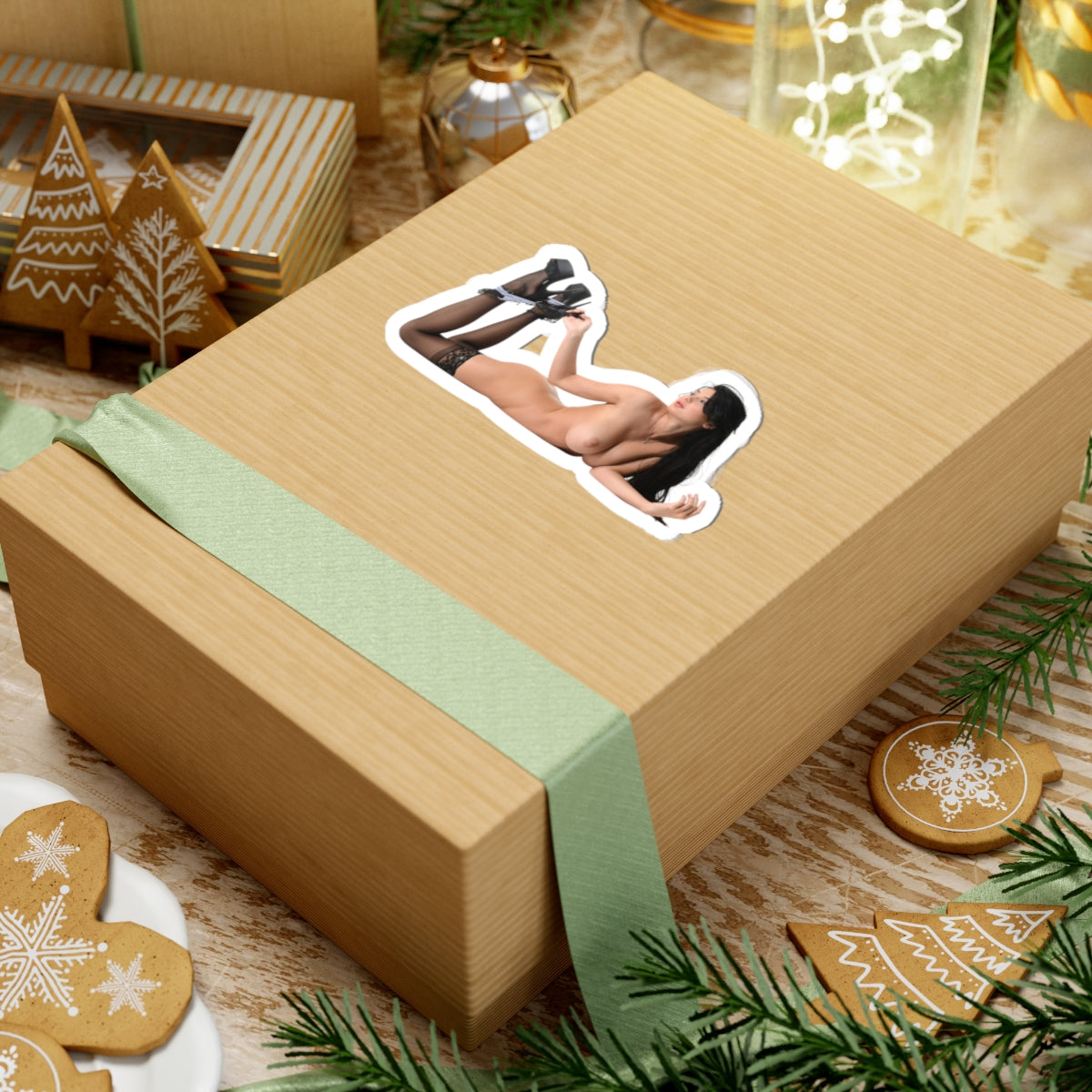sexy brunette sticker big tits nudity erotic women botty stickers