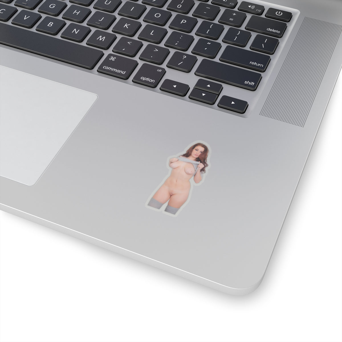 Sexy Girl Sticker Nude Red Hair Big Tits Stickers