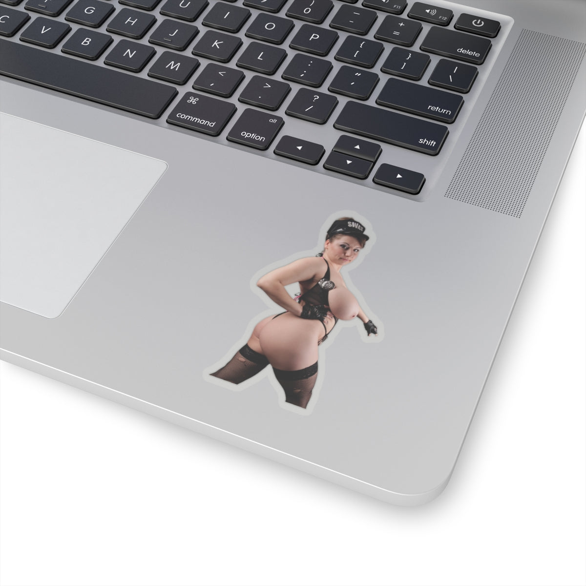 SWAT Stickers Sexy Big Boobs Model