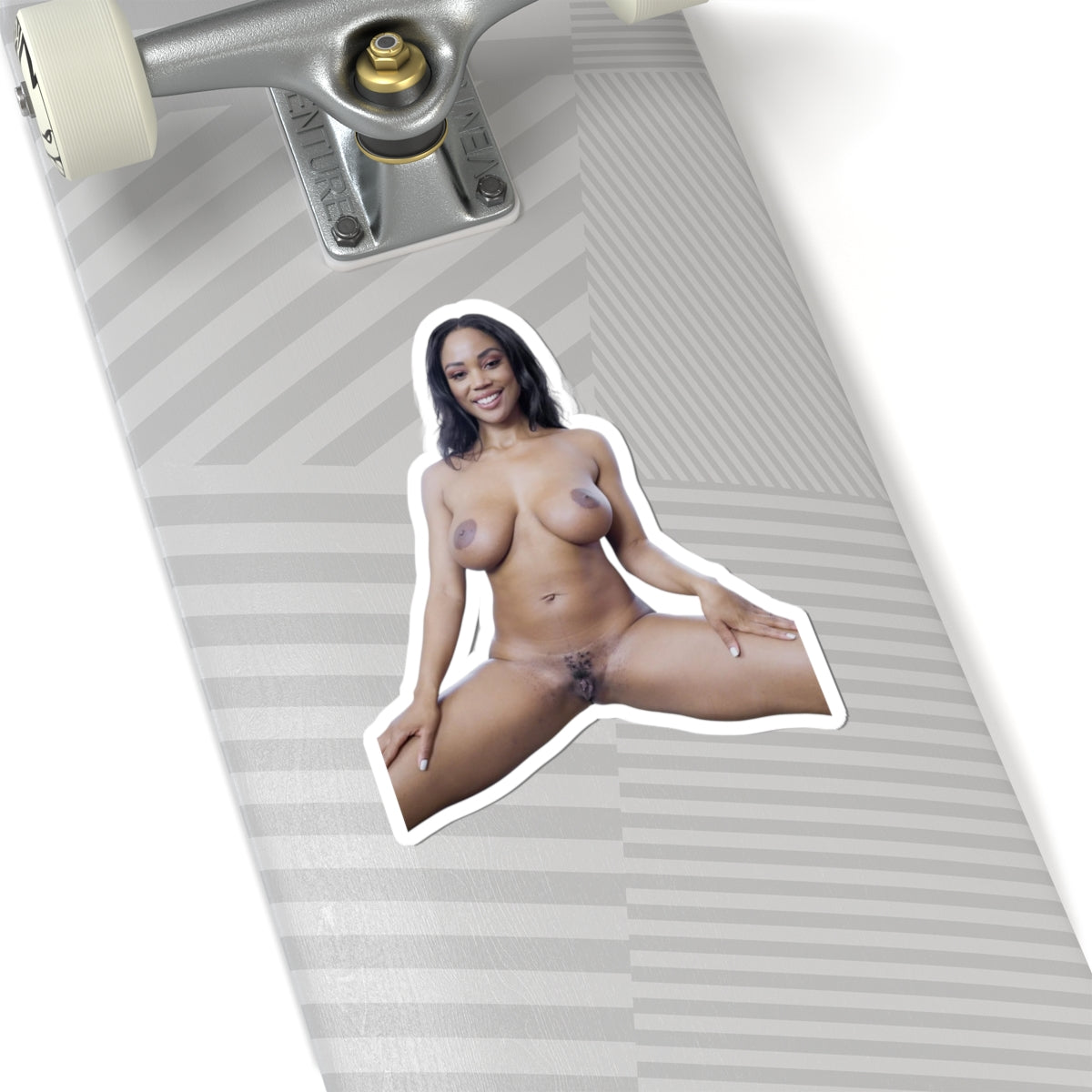 Black Girl Naked Boobs Sticker