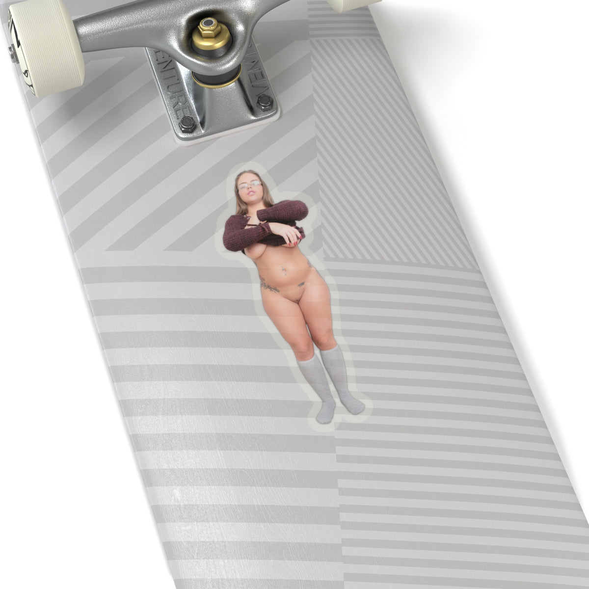 Sexy Model Sticker Naked Pinup Girl Stickers