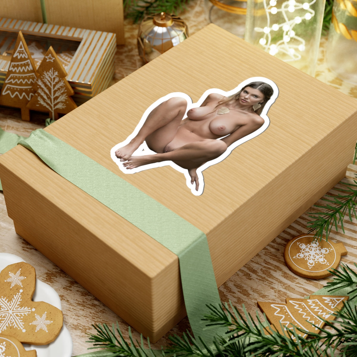 Naked Girl Sticker Hot Model Stickers for adult