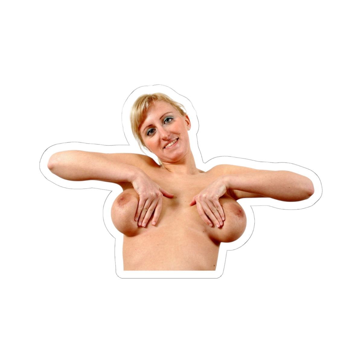 Boobs Girl Sticker