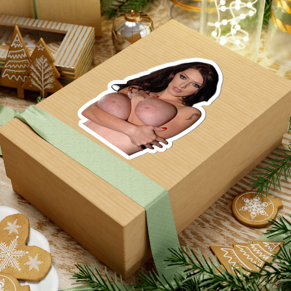 Big Tits Sexy Girl Stickers