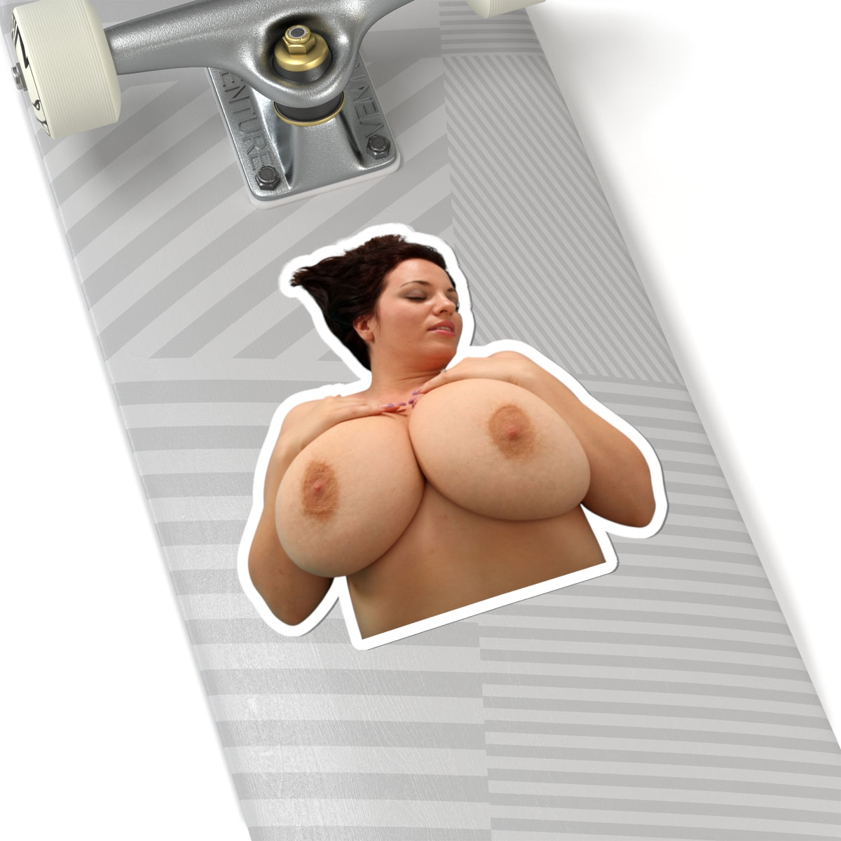 curvy girl sticker