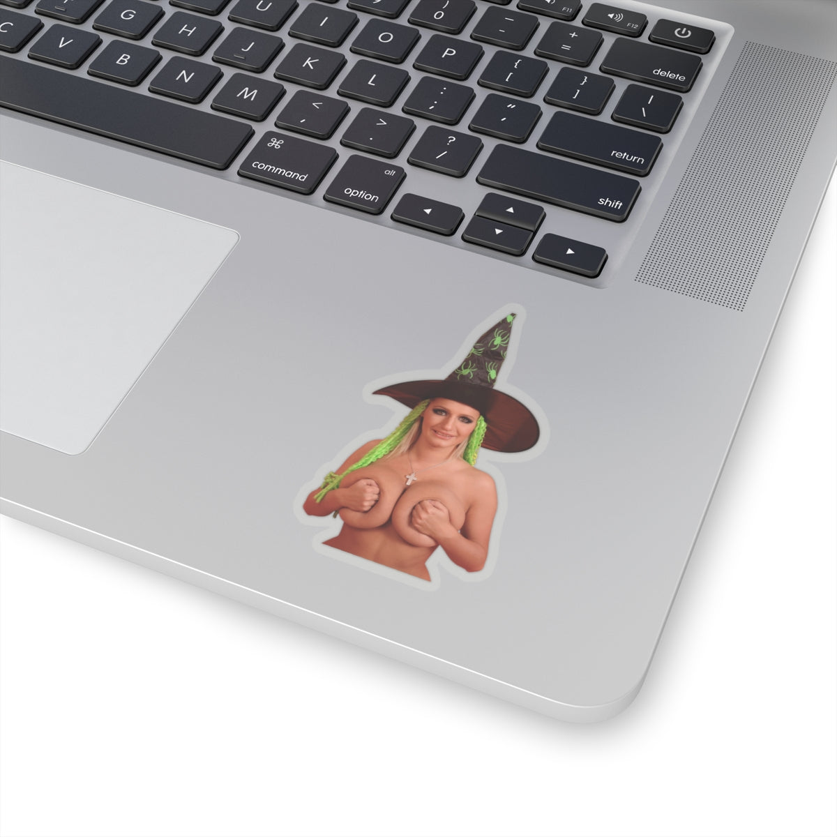 Big Boobs Witch Sticker
