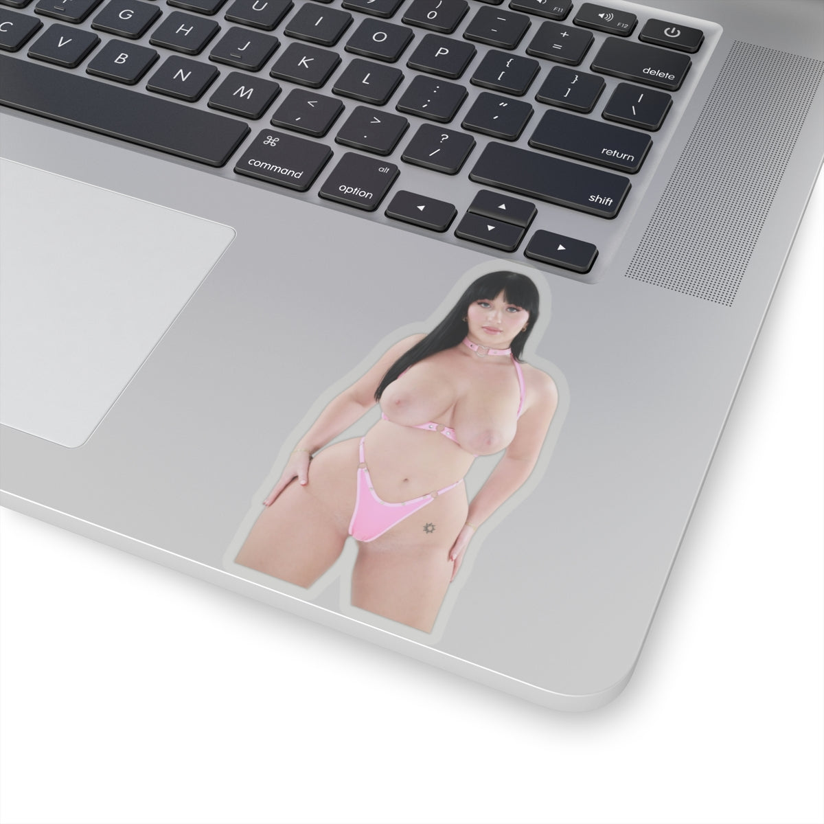 Classic Pinup Girl Sticker Sexy Nude Woman Large Bust Adult Vinyl Decal