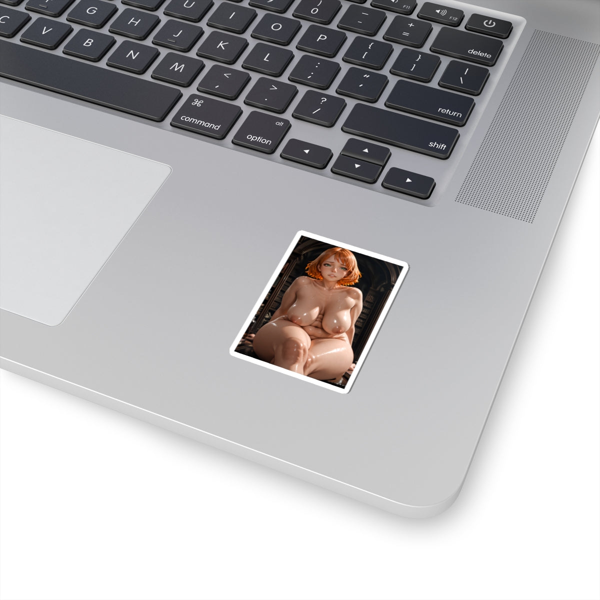 Sexy Red Hair Girl Sticker Hentai Anime Uncensored Stickers