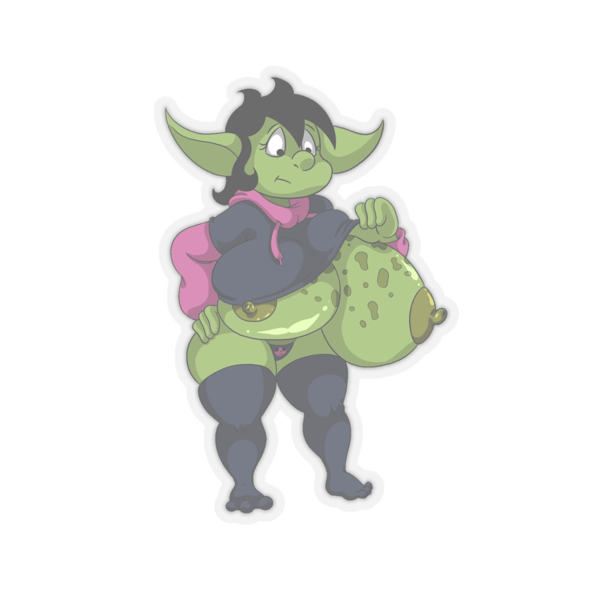 Anime Cartoon Goblin Sticker Adult Hentai Lewd Ecchi Naked Goblins Stickers