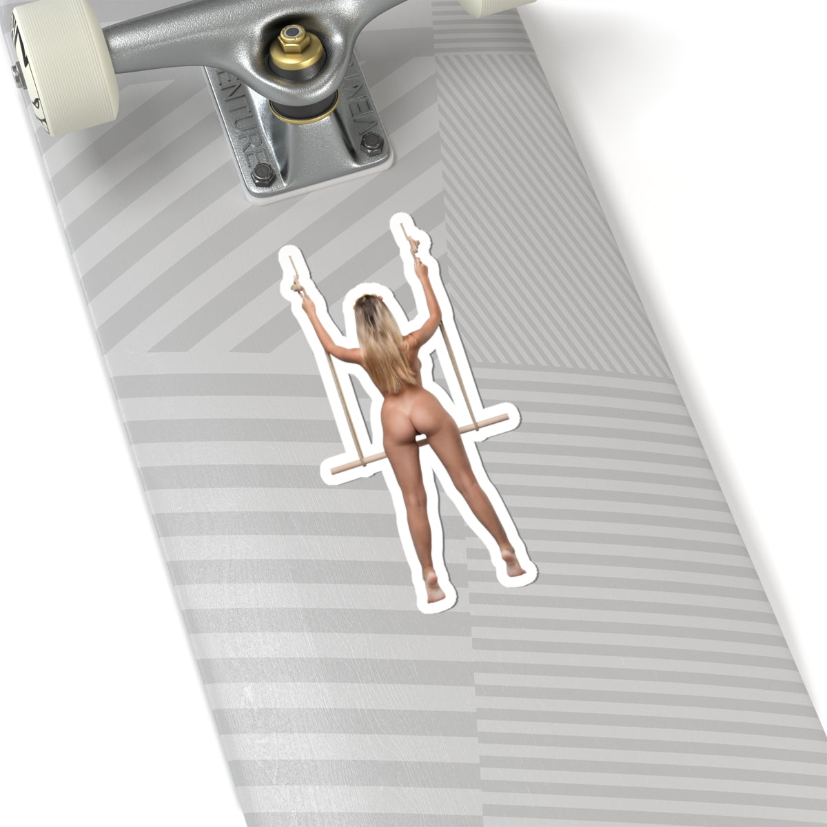 Hot Sexy Girls Sticker naked girl on the swing stickers