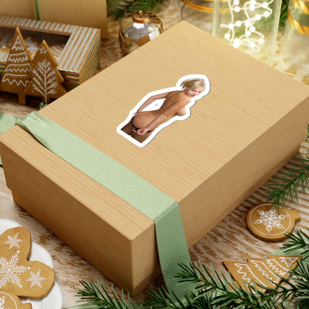 Nude Girl Sticker Sexy ass model stickers