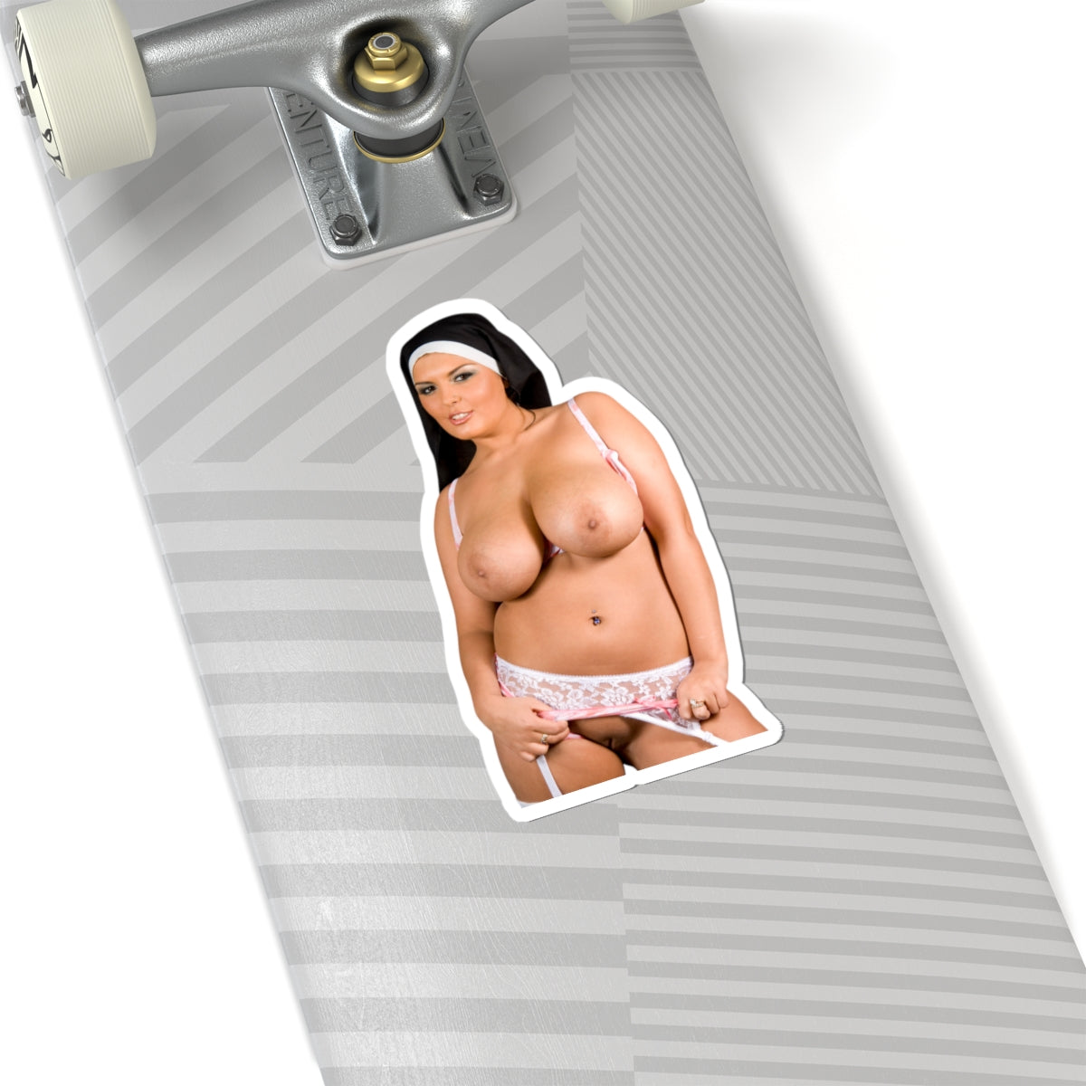 Nude Nun Sticker