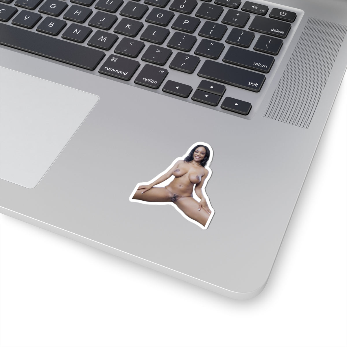 Black Girl Naked Boobs Sticker