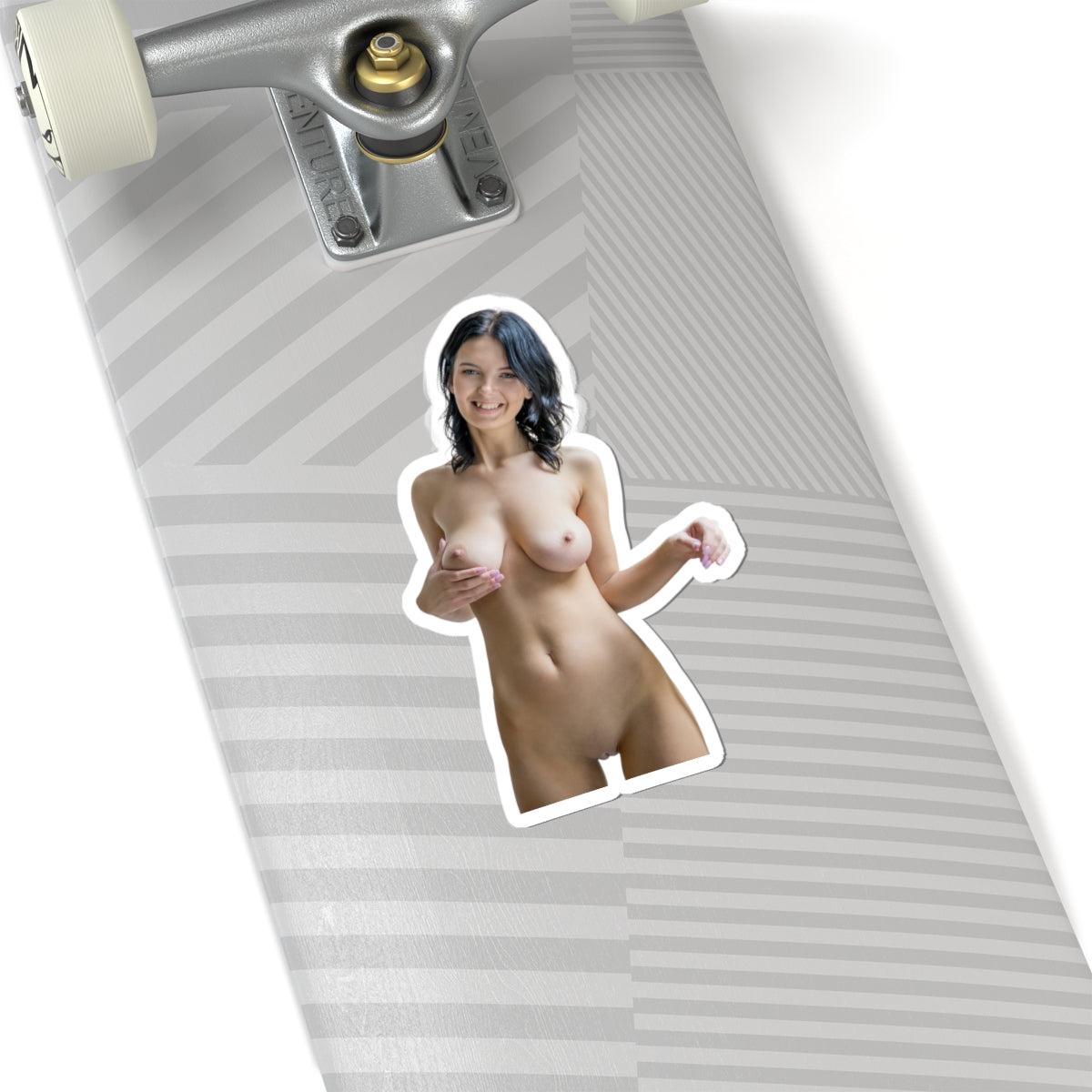Pinup Model Sticker 1