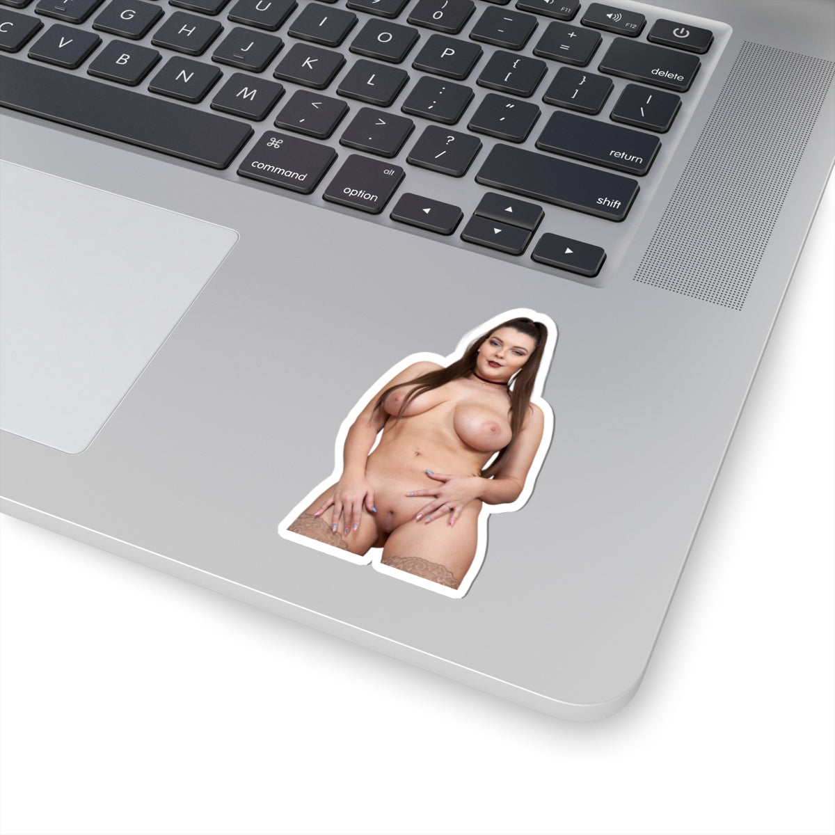 Attractive Naked Woman Sticker – Adult Pin-Up Style