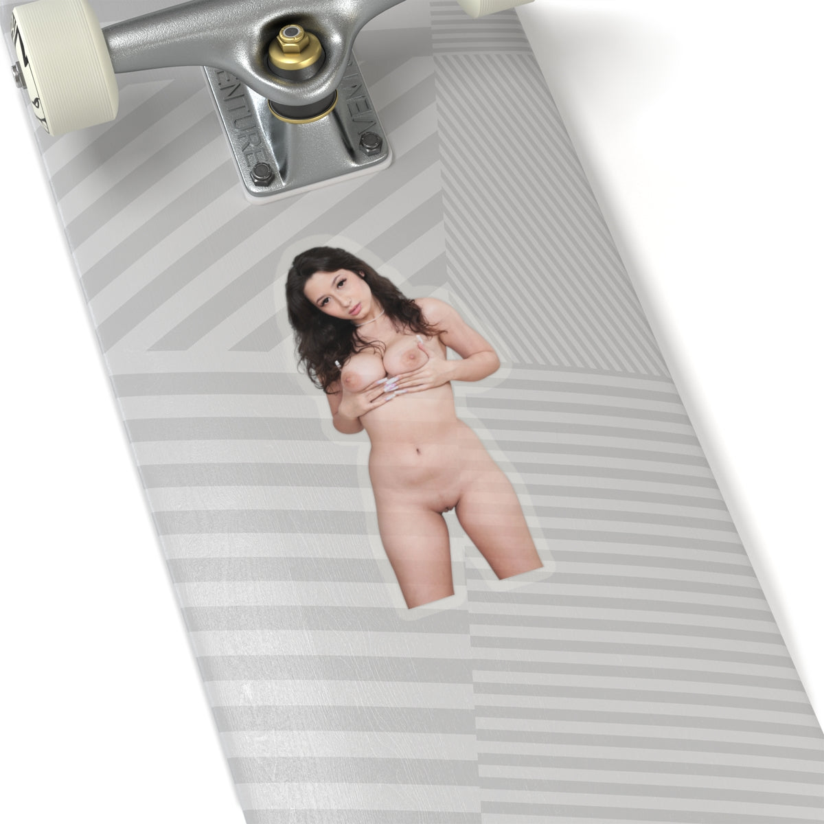 Vintage Sexy Girl Sticker Big Tits Women Decal