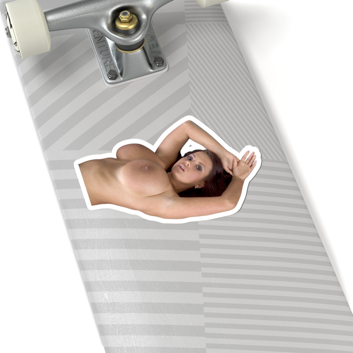 Big Breast Naked Girl Sticker
